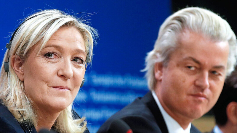 Die Rechtspopulisten Marine Le Pen aus Frankreich und Geert Wilders aus den Niederlanden könnten neue Verbündete in ihrem Kampf gegen die europäische Integration bekommen.