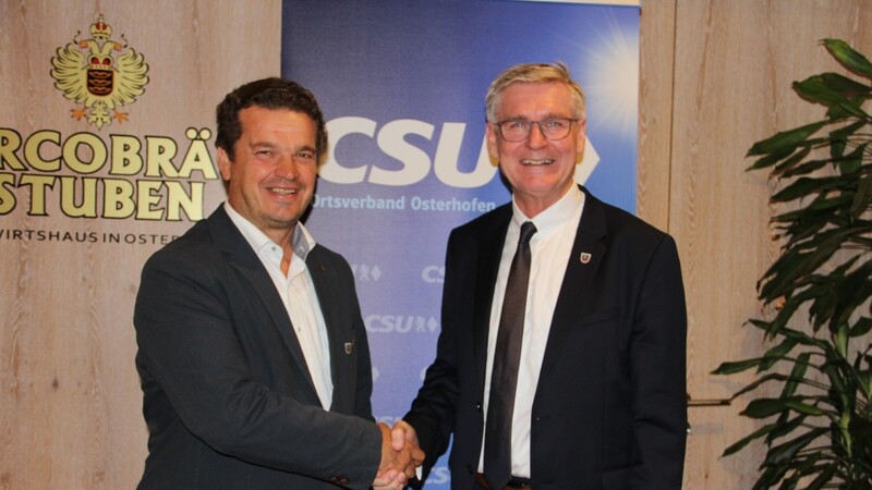 "Fritz Gößwein ist eine gute Wahl", sagt CSU-Ortsvorsitzender Kurt Erndl über den Bürgermeisterkandidaten.