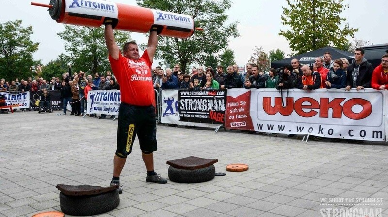 Beim Strongman-Cup demonstrierte Reinhard Meier seine unglaubliche Kraft. Der Gesamtsieg war die verdiente Belohnung.