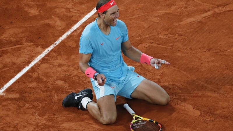 Bejubelt seinen Sieg bei den French Open: Rafael Nadal.