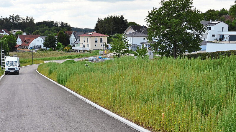 Die Erschließungsmaßnahmen für das Baugebiet "Wirtsleit'n" in Walkertshofen sind soweit abgeschlossen, jetzt geht es an den Grundstücksverkauf.