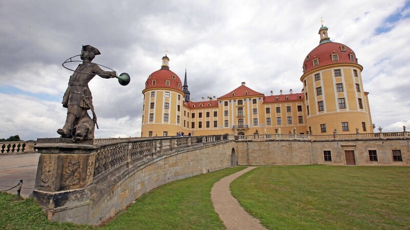 Schloss Moritzburg bei Dresden.