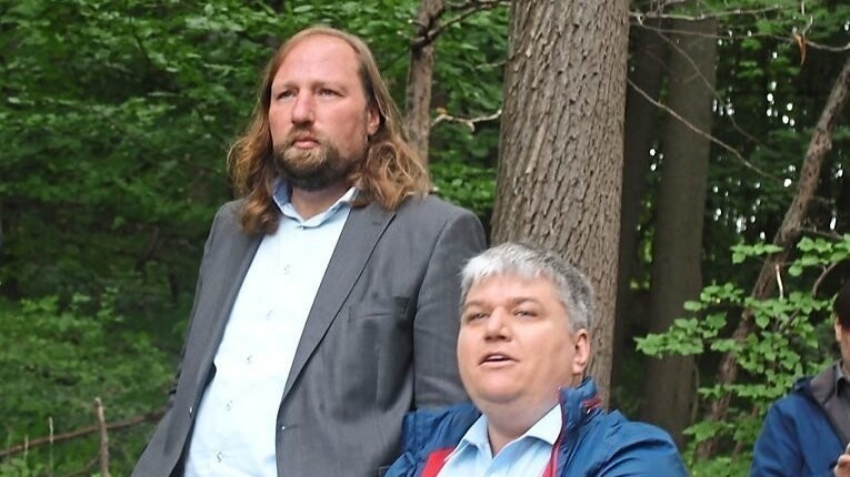 Anton Hofreiter (links) mit MdB Stefan Schmidt.