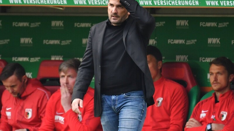 Manuel Baum ist nicht mehr Trainer des FC Augsburg.