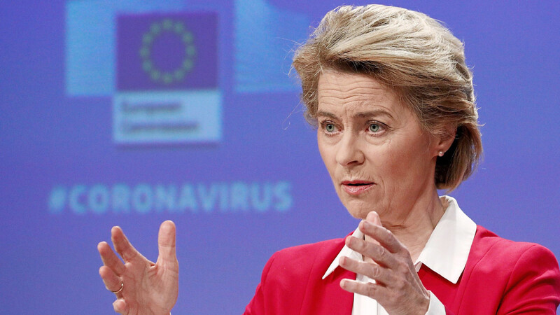 Wenn in der Krise Aufträge wegbrechen, sollen EU-Staaten mit Hilfe aus Brüssel Kurzarbeit unterstützen - das ist die Grundidee Ursula von der Leyens.