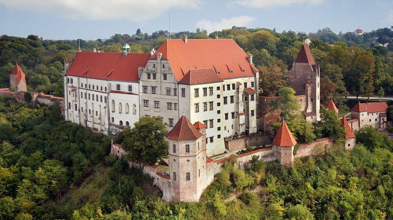 In der Burg Trausnitz - dem Wahrzeichen der niederbayerischen Stadt Landshut - gab es am Dienstagmorgen Feueralarm.