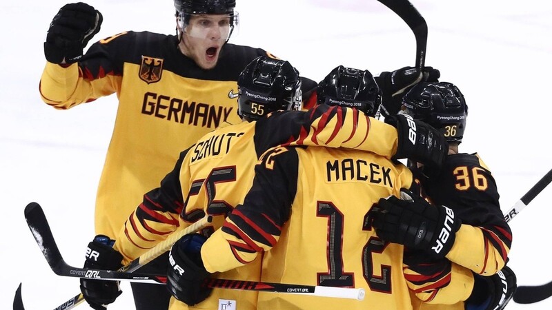 Sensation: Die deutsche Eishockey-Nationalmannschaft steht im Finale der olympischen Spiele 2018.