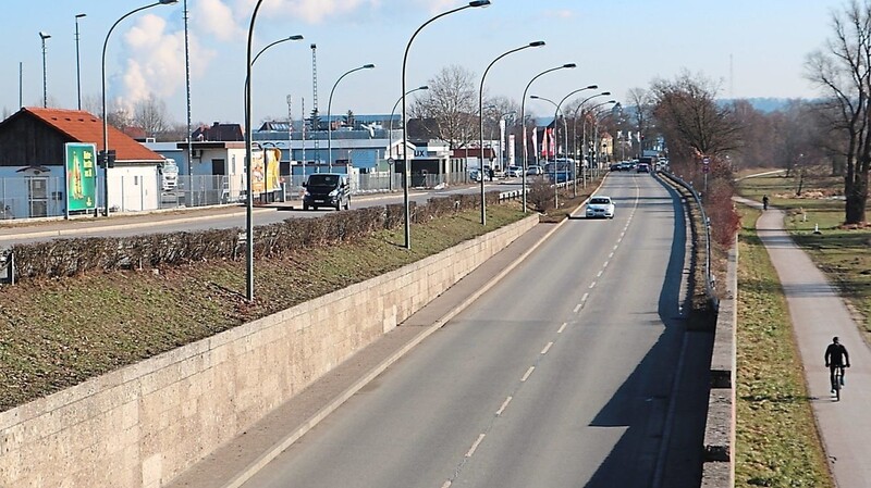 Enorm wichtige Verkehrsader: die Hofmark-Aich-Straße