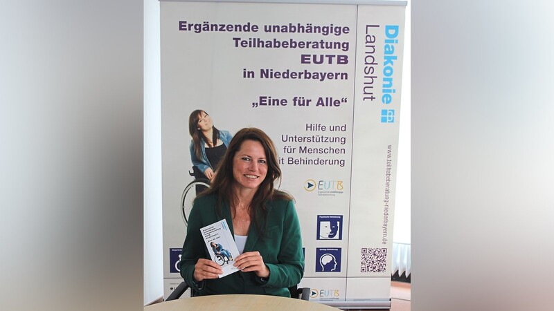 Die Diplom-Pädagogin Eike Lehmann, die Leiterin des EUTB-Teams, das auch für Osterhofen zuständig ist.