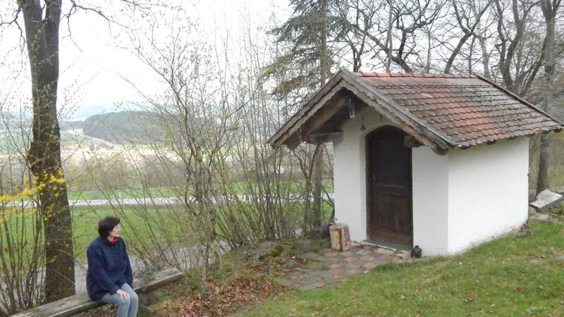 Die Kapelle in Streitberg, inmitten herrlicher Landschaft.