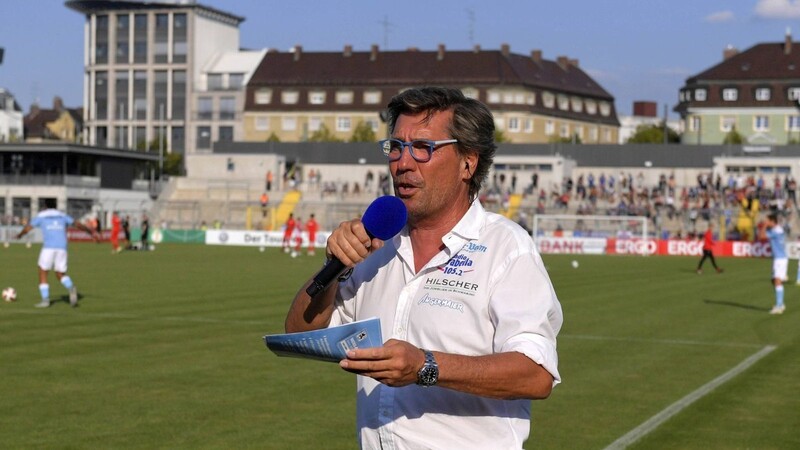 Löwen-Stadionsprecher Stefan Schneider.