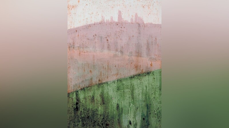 "San Gimignano", 1997, 36 mal 28 Zentimeter, von Jochen Lipps.