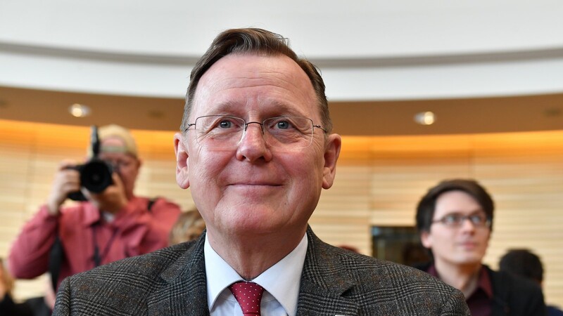 Bodo Ramelow (Archivfoto) stellt sich am Mittwoch im Thüringer Landtag erneut als Ministerpräsident zur Wahl.