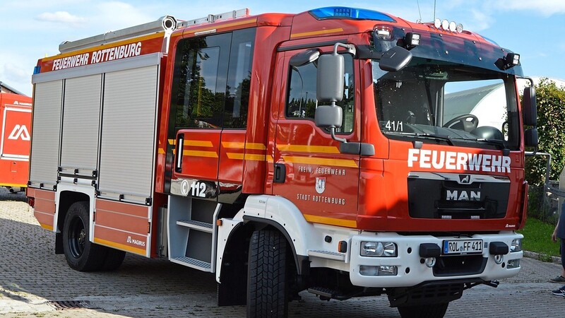 Im vergangenen Jahr stellte die Feuerwehr Rottenburg ihr neues Löschgruppenfahrzeug LF20 in Dienst. Etwa ein Viertel der Kosten trug der Freistaat Bayern.