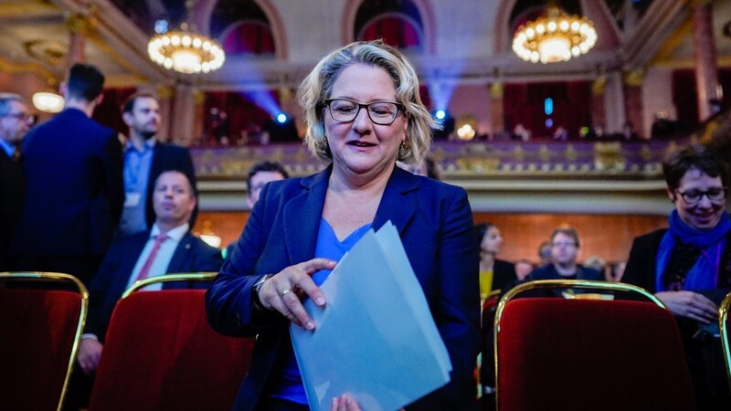 Umweltministerin Svenja Schulze ist nach der Europawahl mit ihrer Klimaschutz-Agenda im Aufwind.