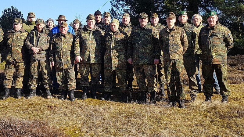 Reservisten Waffenbrunn übten am Wochenende gemeinsam mit ihren Kameraden aus Rettenbach und Windischbergerdorf.