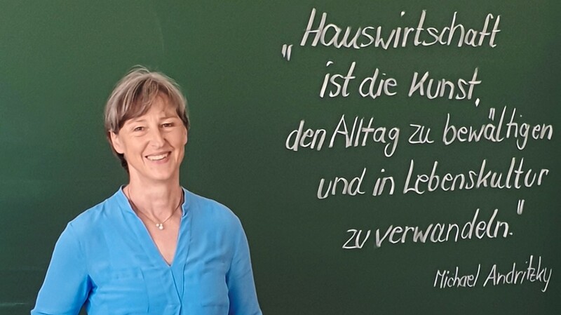 Die neue Leiterin der Fachschule für Ernährung und Haushaltsführung in Abensberg, Beate Peter.