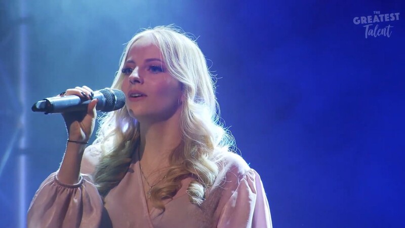 Hannah Christl aus Bogen sang sich bei der Show "The Greatest Talent" auf den dritten Platz.