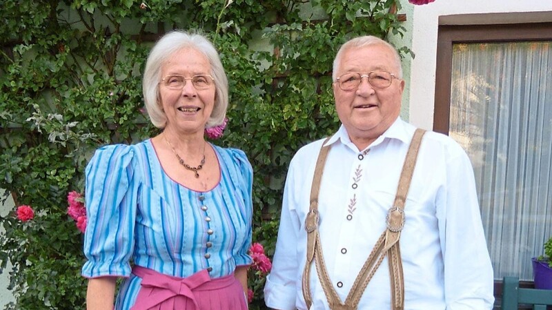 Altbürgermeister Franz Lindinger, hier mit seiner Frau Anna, lenkte 30 Jahre die Geschicke der Gemeinde Brennberg.