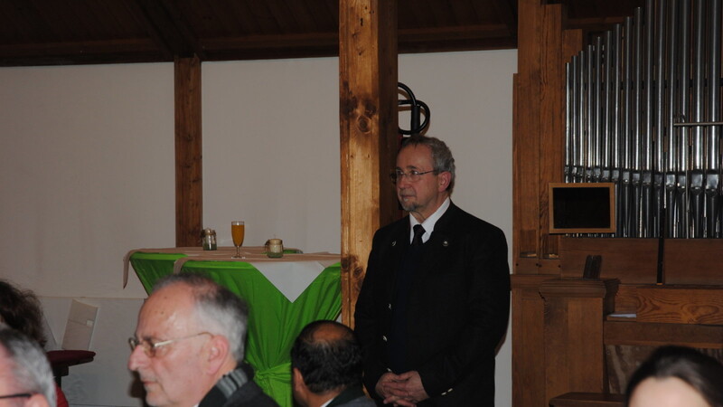 Pfarrer Jörg Gemkow war von den vielen Glückwünschen gerührt.