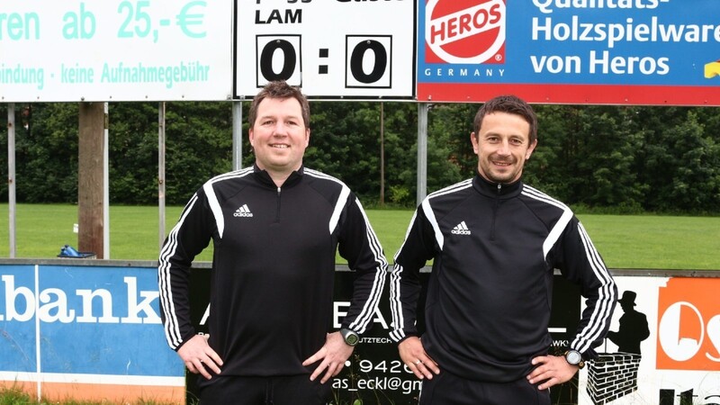 Roland Fuidl (l.) und Markus Bergbauer bilden nicht mehr länger das Trainergespann der Lamer "Osserbuam".
