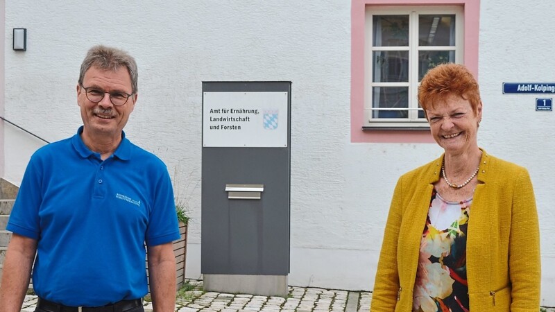 Monika Deubzer und Peter Enders leiten das neue, zusammengelegte Landwirtschaftsamt Abensberg-Landshut.