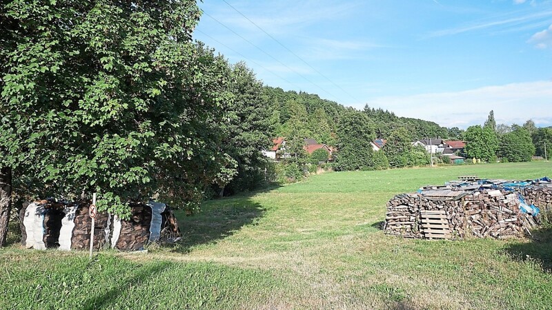 Das Ettersdorfer Bachl, das sich entlang der Bebauung schlängelt, wird mit der Hilfe des Landschaftspflegeverbands ökologisch aufgewertet.