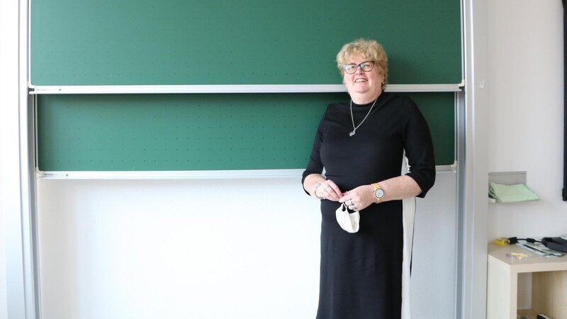 Claudia Krause (53) ist eine der vier Teamlehrkräfte in Stadt und Landkreis Landshut, die derzeit Unterricht halten.