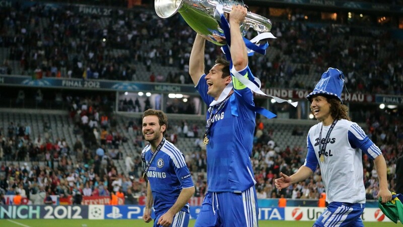 2012 gewann der heutige Chelsea-Trainer Frank Lampard die Champions League in der Allianz Arena.