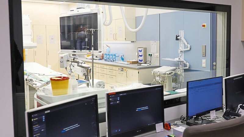 Ein Blick in das neue Herzkatheterlabor an der Goldberg-Klinik.
