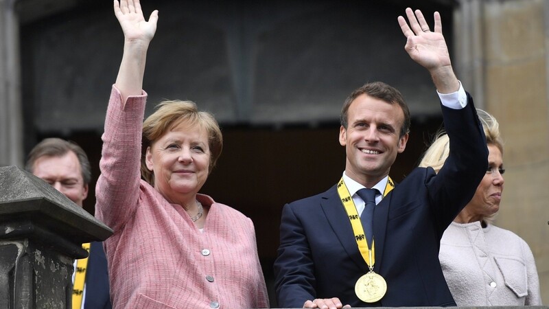 Bundeskanzlerin Angela Merkel und der französische Präsident Emmanuel Macron wollen Europa neue Impulse verleihen.