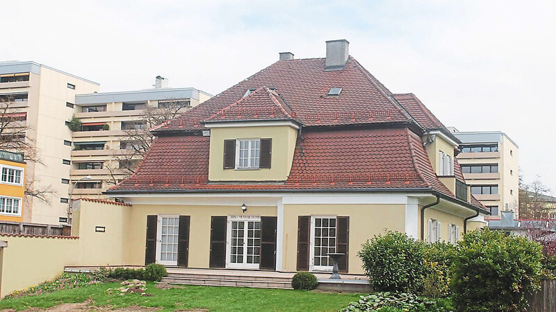 Die denkmalgeschützte Sturm-Villa an der Papiererstraße bleibt erhalten; in unmittelbarer Nähe entsteht ein sechsgeschossiges Wohngebäude.