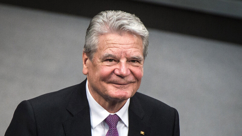 Der ehemalige Bundespräsident Joachim Gauck kommt am Donnerstag nach Regensburg.