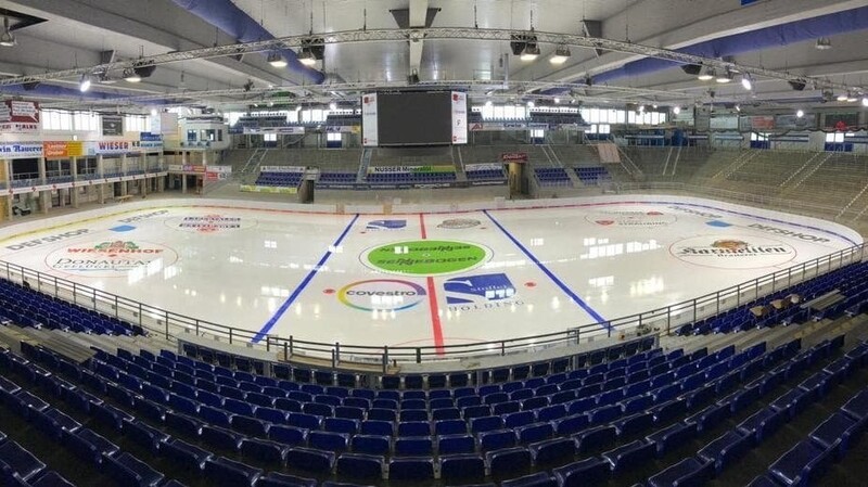 Das Eisstadion am Pulverturm bleibt für die Vorbereitungsspiele der Straubing Tigers im August leer.