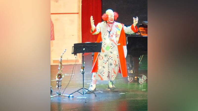 In seiner Paraderolle als Clown begeistert auch in diesem Jahr Markus Tschöp das Publikum.