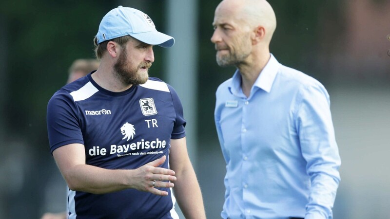 Daniel Bierofka (li.) und Günther Gorenzel: Der Rücktritt des Ex-Trainers sorgt weiter für Gesprächsbedarf.