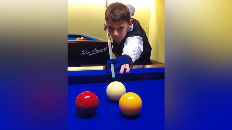 Der elfjährige Marcel Bichler gewann die "Bayerische" der U 15 in der Freien Partie.