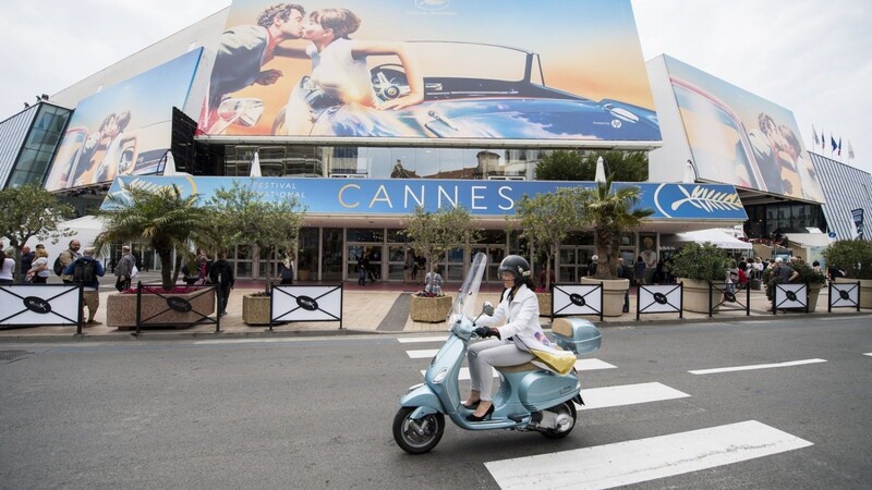 Hier spielt sich das Filmfest ab: im Palais des Festivals in Cannes