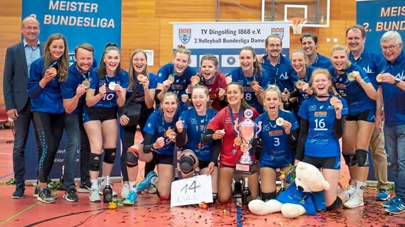 Der TV Dingolfing ist Meister der Zweite Volleyball-Bundesliga Süd der Damen 2022.