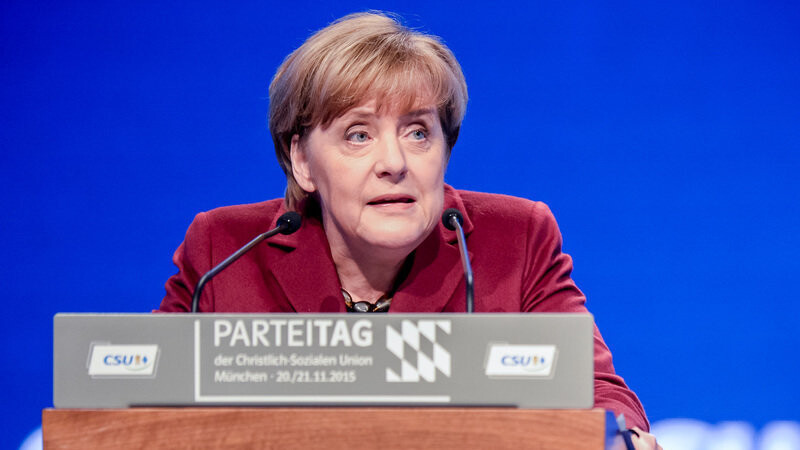 Kanzlerin Angela Merkel will weniger Flüchtlinge, aber ohne Obergrenze.