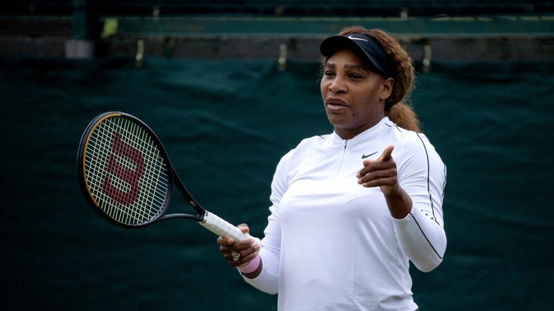 Vorbereitungen fürs Comeback: Serena Williams will in Wimbledon antreten.