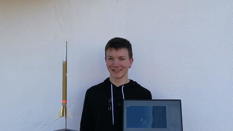 Manuel Blieninger siegte beim Regionalwettbewerb Jugend forscht.