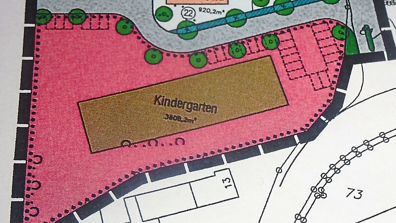 Das Gelände für eine neue Kindertagesstätte in der Bruckbergerau ist bereits im Eigentum der Gemeinde Bruckberg.