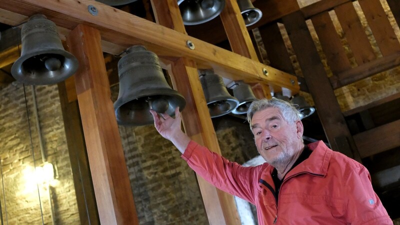 Hans Gugg hat vor 20 Jahren das Glockenspiel im Stadtturm initiiert. Er wünscht sich, dass es ein bisschen mehr ins öffentliche Bewusstsein rückt.