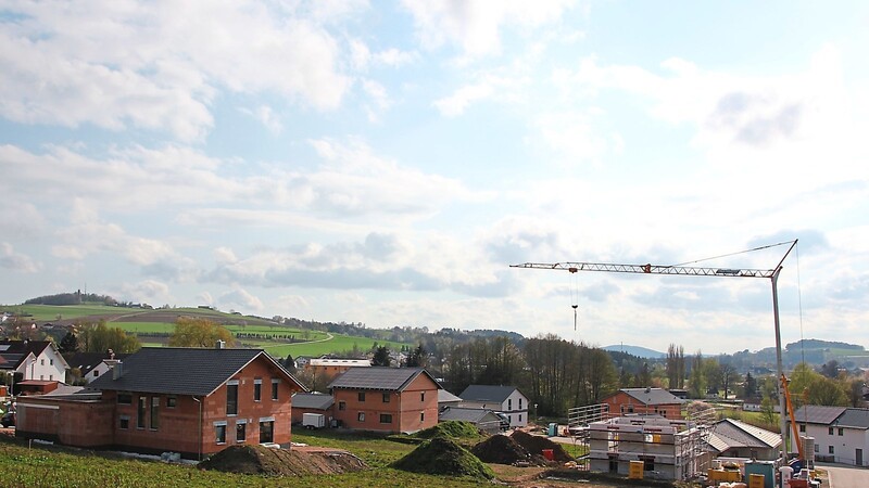 Viele Neubürger: In Willmering wird fleißig gebaut. Die Baugebiete im Gemeindegebiet füllen sich.