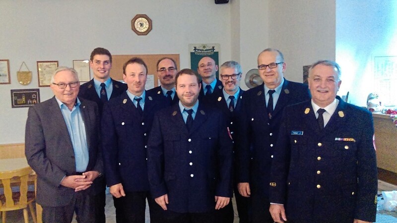 Bei der Hauptversammlung der Feuerwehr wurde die Vorstandschaft neu gewählt.
