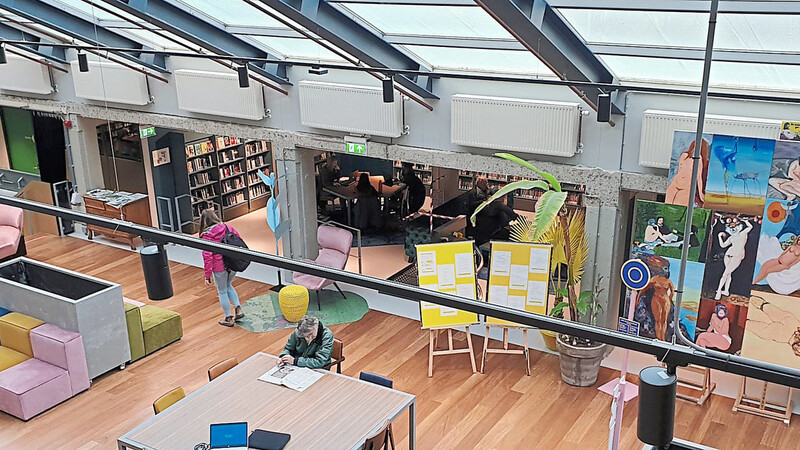 Vorbild für moderne Bibliotheken: die Bibliothek Open im niederländischen Delft.