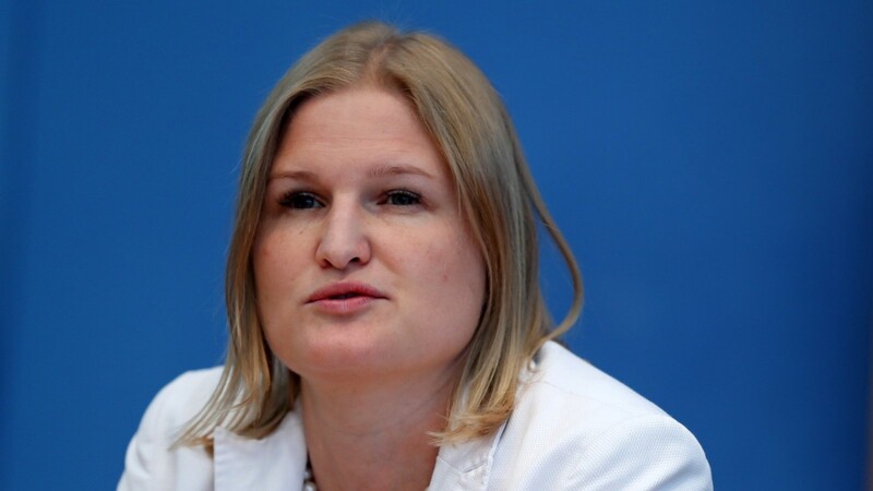 Die stellvertretende AfD-Landeschefin Katrin Ebner-Steiner ist wegen der aktuellen Umfragewerte nicht beunruhigt. (Archivfoto)
