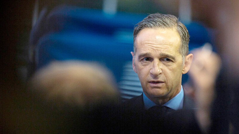 Außenminister Heiko Maas am Montag in Luxemburg: Deutschland stellt sich gegen Strafmaßnahmen gegen die Türkei.