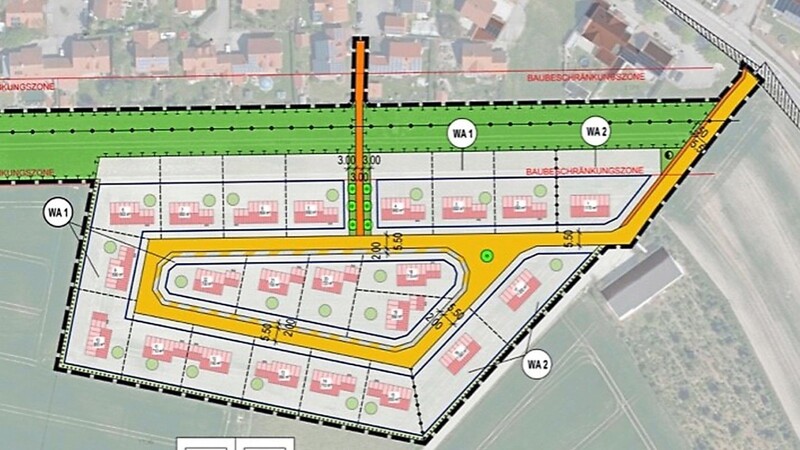 Ab sofort sind Bauplatzbewerbungen für die Neubaugebiete Kronwieden West IV und Neukreut (Bild) möglich.